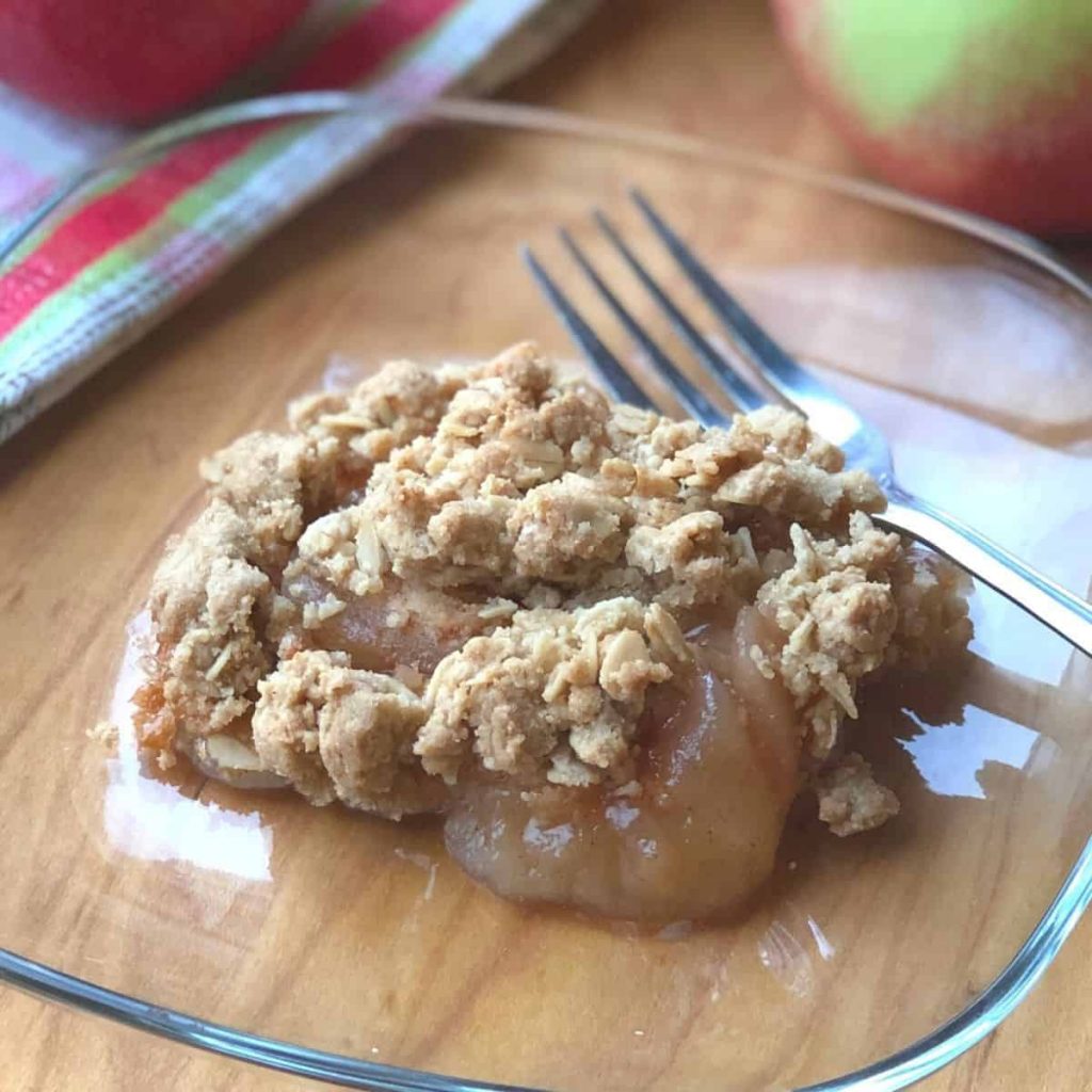 gluten and dairy free apple crisp