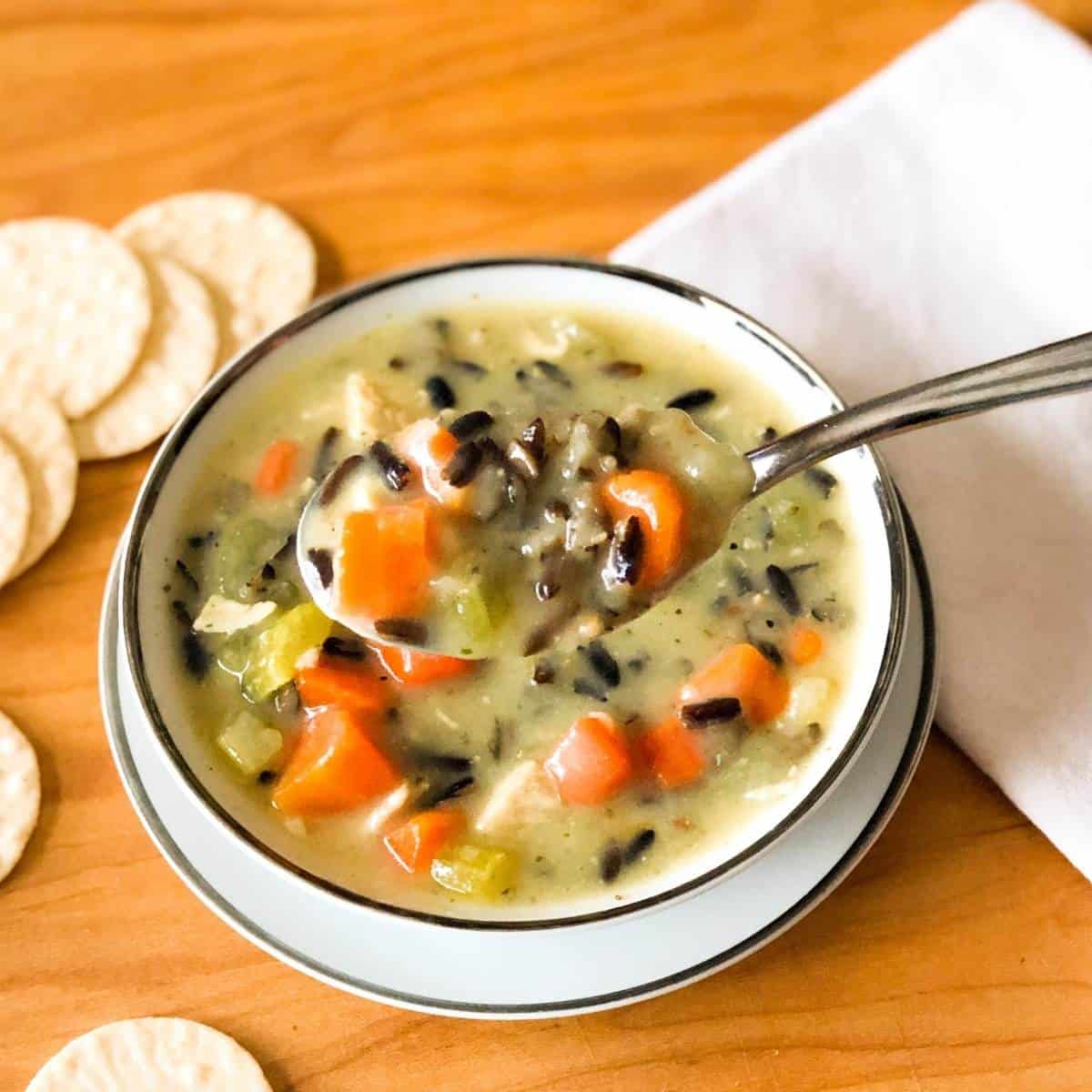 chicken wild rice soup
