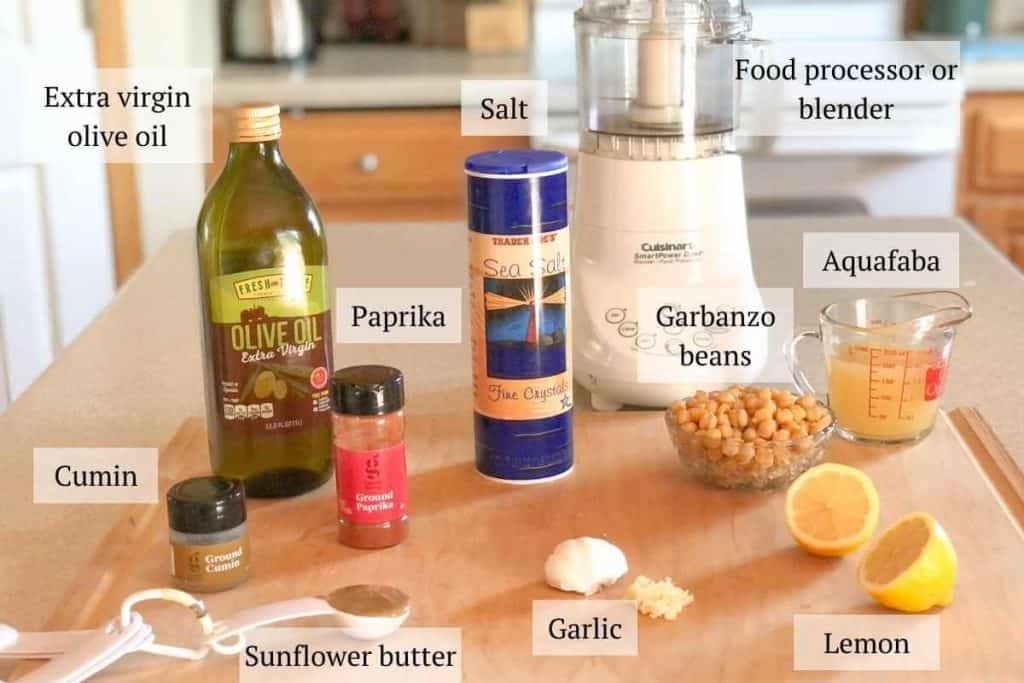 Gluten free hummus ingredients